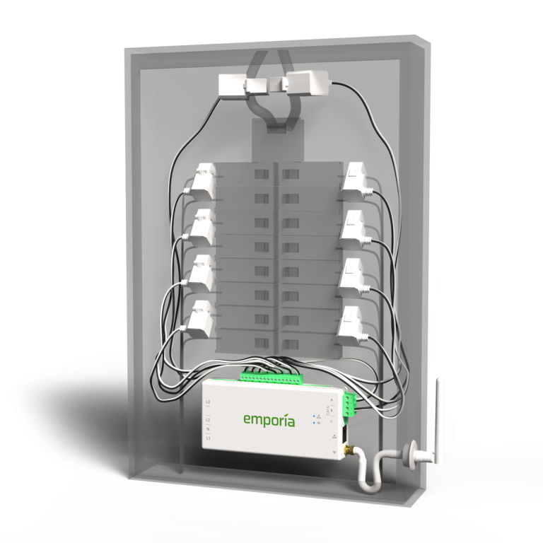 Module de monitoring électrique installé dans un panneau